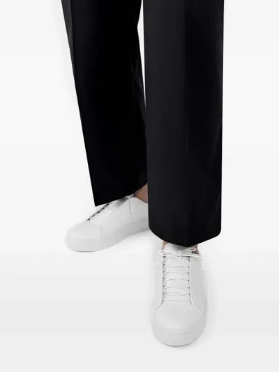 Vagabond Zoe Lace-up Platform Sneakers In White