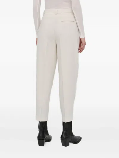 Bruuns Bazaar Cindysus Dagny Pleated-front Trousers In Neutral