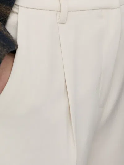 Bruuns Bazaar Cindysus Dagny Pleated-front Trousers In Neutral