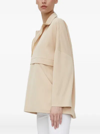 Drykorn Half-zip Top In Neutral