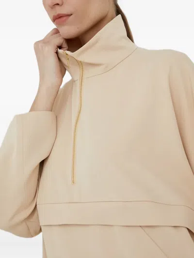 Drykorn Half-zip Top In Neutral