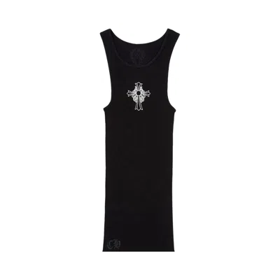 Pre-owned Chrome Hearts Hairy Cross Rib Tank 'black' | Men's Size M