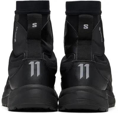 11 By Boris Bidjan Saberi Black Salomon Edition Bamba 2 High Gtx V2 Sneakers In Black