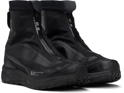 11 By Boris Bidjan Saberi Black Salomon Edition Bamba 2 High Gtx V2 Sneakers In Black