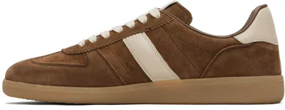 Tom Ford Sneakers With Suede Inserts In Animal Print