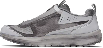 11 By Boris Bidjan Saberi Gray Salomon Edition Bamba 2 Low V2 Sneakers In Gray