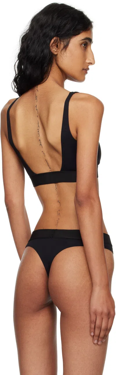 Tom Ford Black Modal Signature Bralette In Black