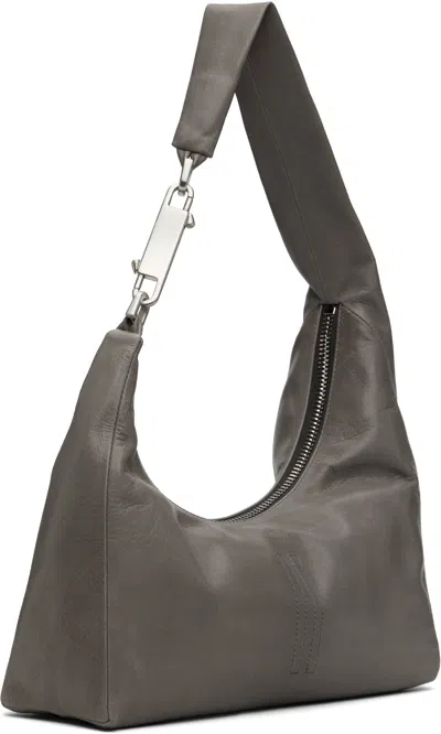 Rick Owens Small Concordians Gemini Shoulder Bag In Sand