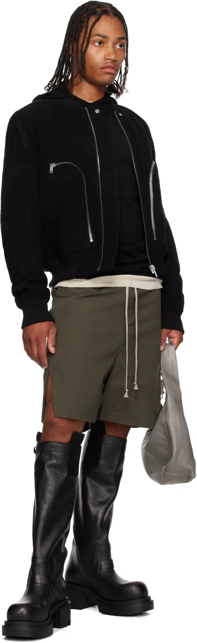 Rick Owens Small Concordians Gemini Shoulder Bag In Sand