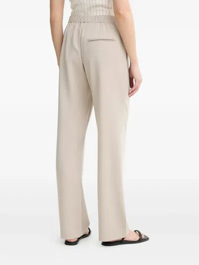 Samsoe & Samsoe Welt-pockets Trousers In Neutral