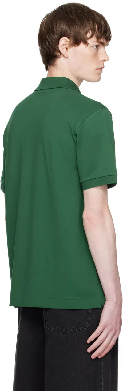 Lacoste Regular-fit Cotton Pima Polo Shir In Green