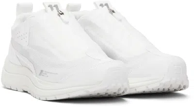 11 By Boris Bidjan Saberi White Salomon Edition Bamba 2 Low V2 Sneakers In White