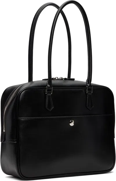 Dunst ブラック Classic 28 レザー バッグ In Black