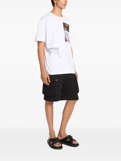 Dries Van Noten White Oversized Cotton T-shirt In White