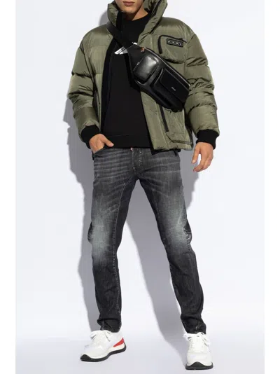 Dsquared2 Dsquared Graphic-stamp Sweatshirt In Black