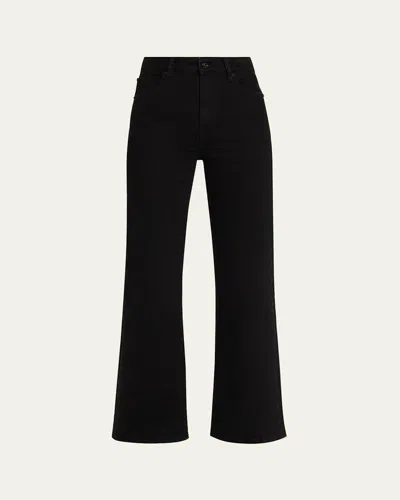 Frame The Arrow Bootcut Jeans In Black