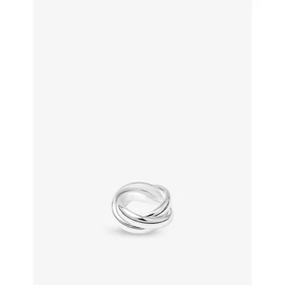 Lie Studio Womens Sofie Sterling-silver Ring In Silver