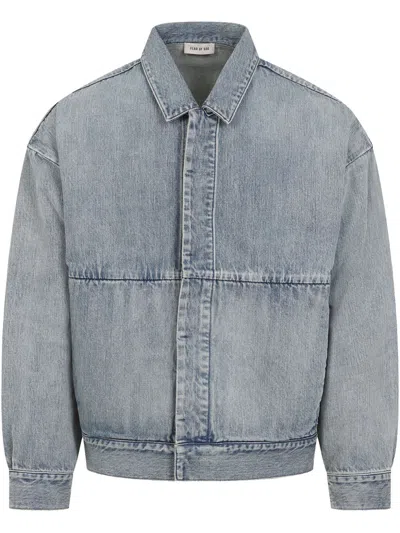 Fear Of God Light Blue Denim Trucker Jacket