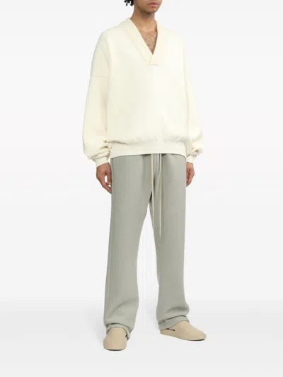 Fear Of God Virgin Wool-blend Jumper In White