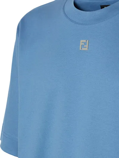 Fendi T Shirt M.j Clothing In Blue