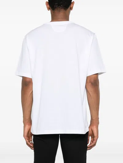 Ferrari T-shirt With  Logo Graphic In White