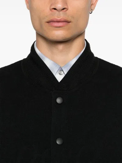 Givenchy Men Cotton Bomber Jacket In Black