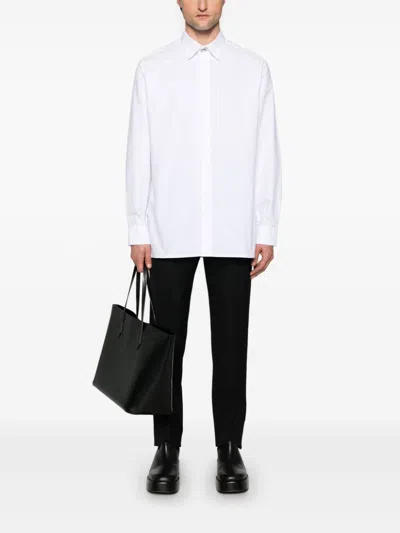 Givenchy White Shirt With Structured Collar In White