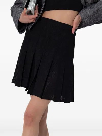 Givenchy Women Pleated Mini Skirt In Black