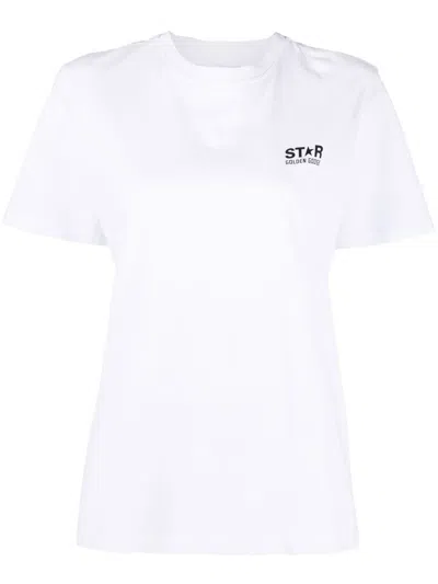 Golden Goose Logo T-shirt In White
