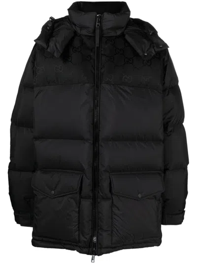 Gucci Men Jacket With Logo In Black