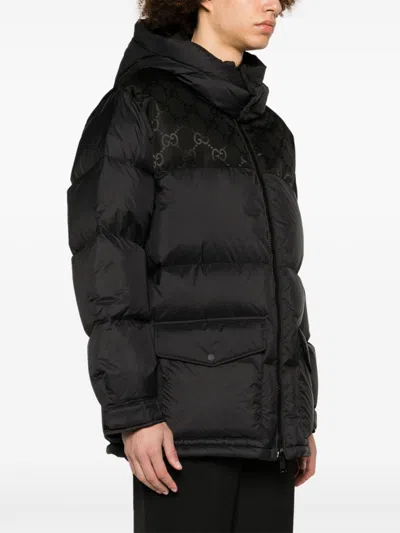 Gucci Men Jacket With Logo In Black