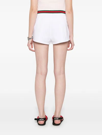 Gucci Women Short Web In White
