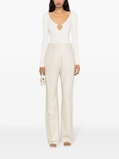 Jacquemus Le Haut Pralù In White In White