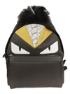 FENDI Fendi Backpack,7VZ012.8FLF06HUBLU+NR+BCO+YELLOW+PALL