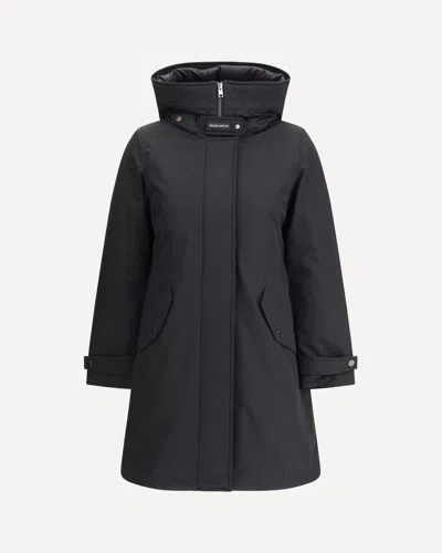 Woolrich Authentic 3 In 1 Parka Jacket In Black