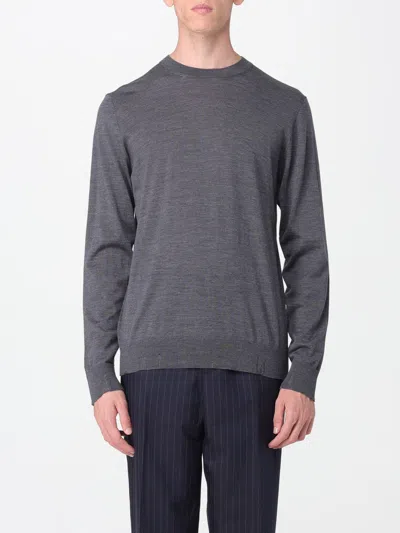 Golden Goose Cotton Pullover With Logo Design In Gray