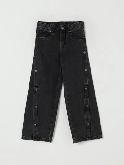 Stella Mccartney Kids Button-detail Trousers In Black
