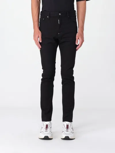 Dsquared2 Dsquared Men Skater Jeans In Black