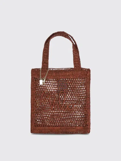 Chloé Chloe Summer Banana Tote Bag In Brown