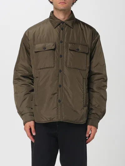 Dsquared2 Buttoned Flap-pocket Jacket In Green