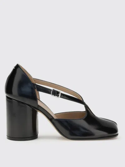 Maison Margiela Tabi Pump Sandals Woman Black In Black