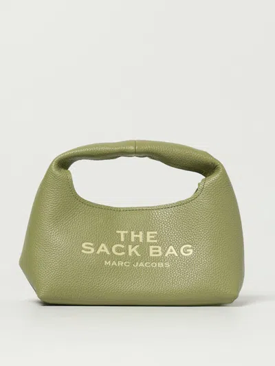 Marc Jacobs The Mini Sack Bag Green In Red