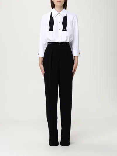 Elisabetta Franchi Womens Jumpsuit With Shirt In Black