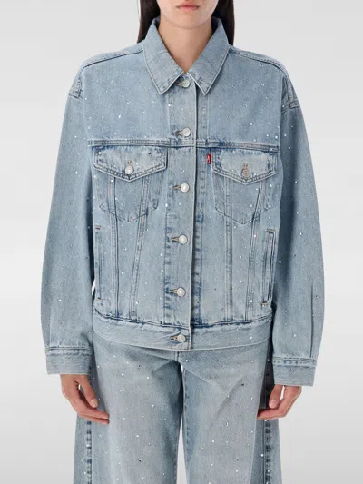 Levi's Plus Size Button-down Original Denim Trucker Jacket In Blue