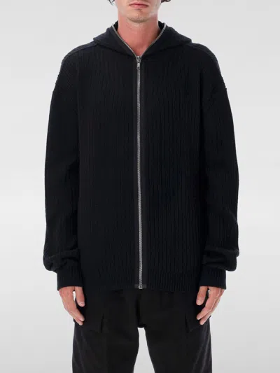 Rick Owens Knit Sweatshirt In Black