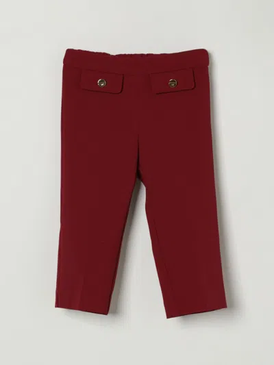 Elisabetta Franchi La Mia Bambina Pants  Kids Color Red In Red