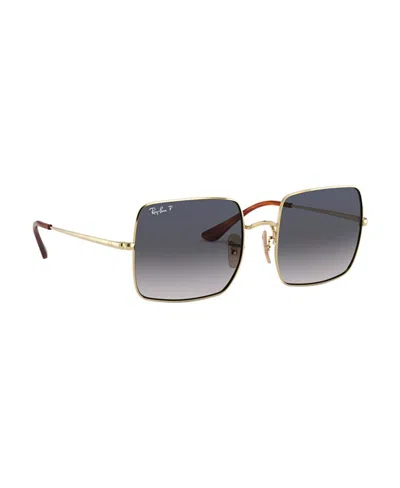 Ray Ban Rb1971 Square 1971 Classic Sunglasses In Blue