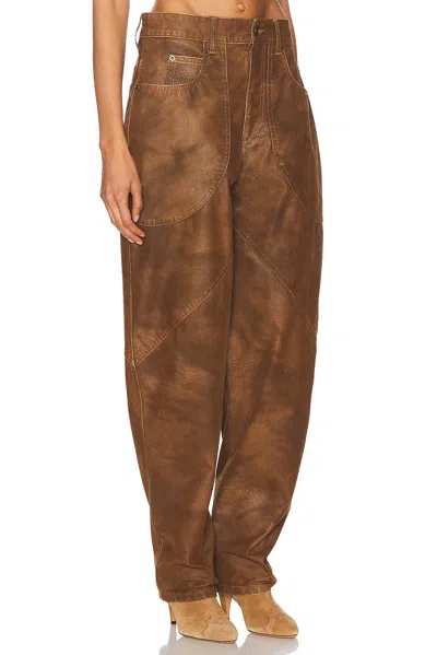 Isabel Marant Étoile Pants "kelvina" In Brown