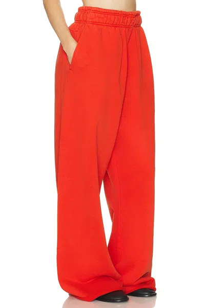 Entire Studios Full Sweatpant In Red