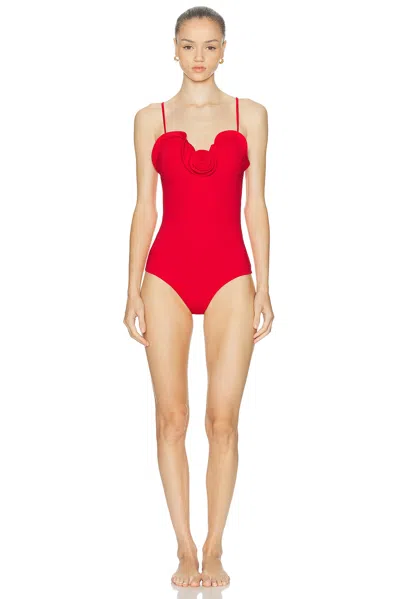 Magda Butrym One Piece Swimsuit In Red